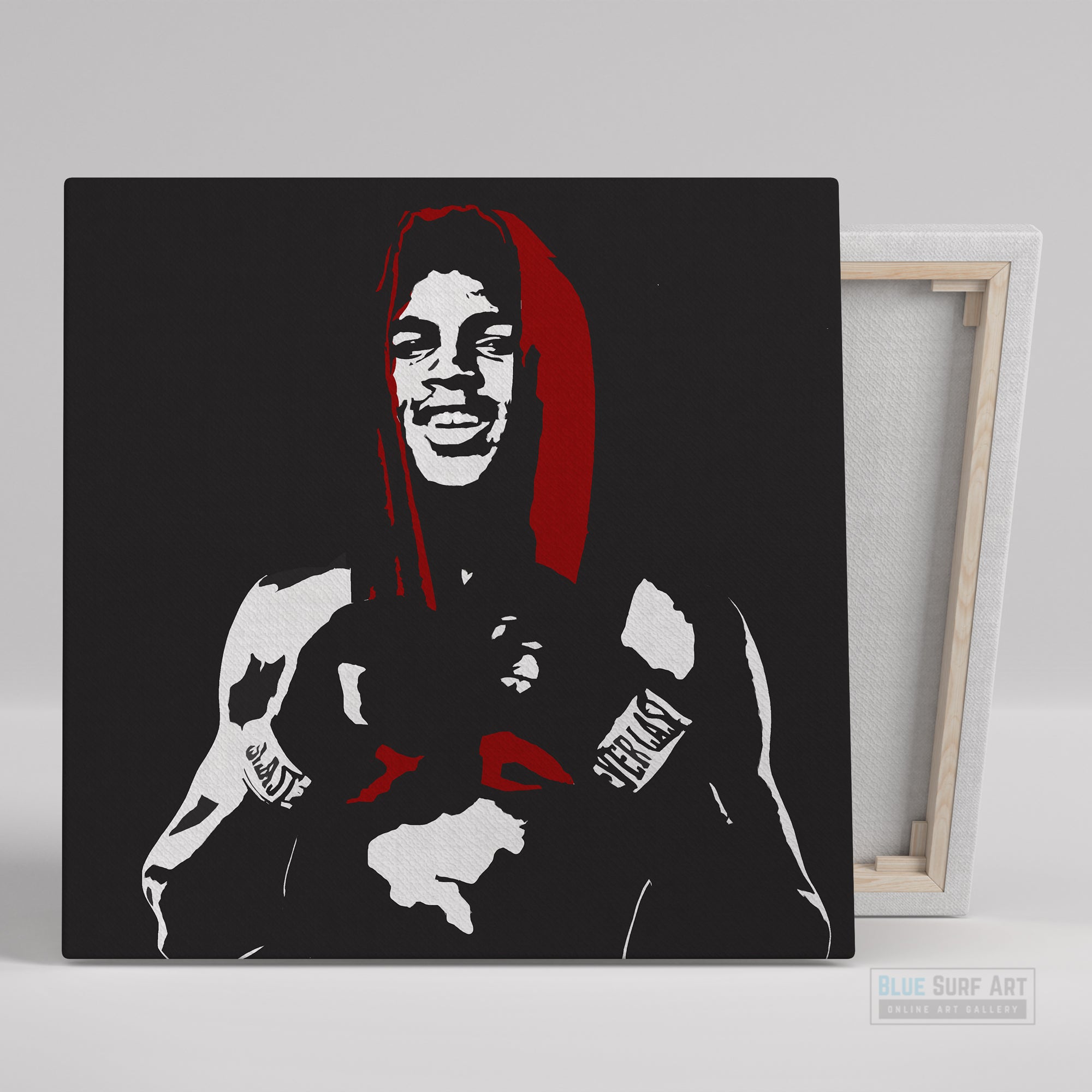 Muhammad Ali Boxing Legend Wall Art Original Handmade Oil on Canvas Painting 1