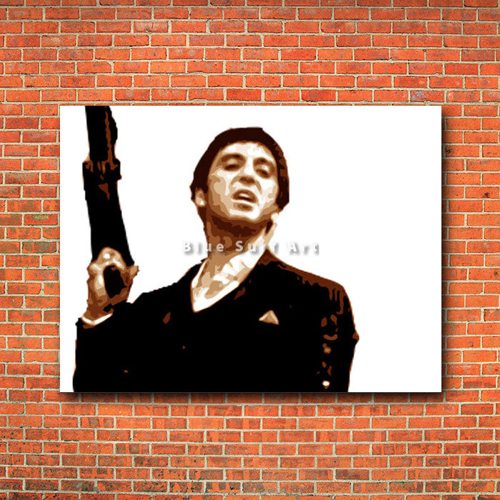 My little friend - red bricks wall