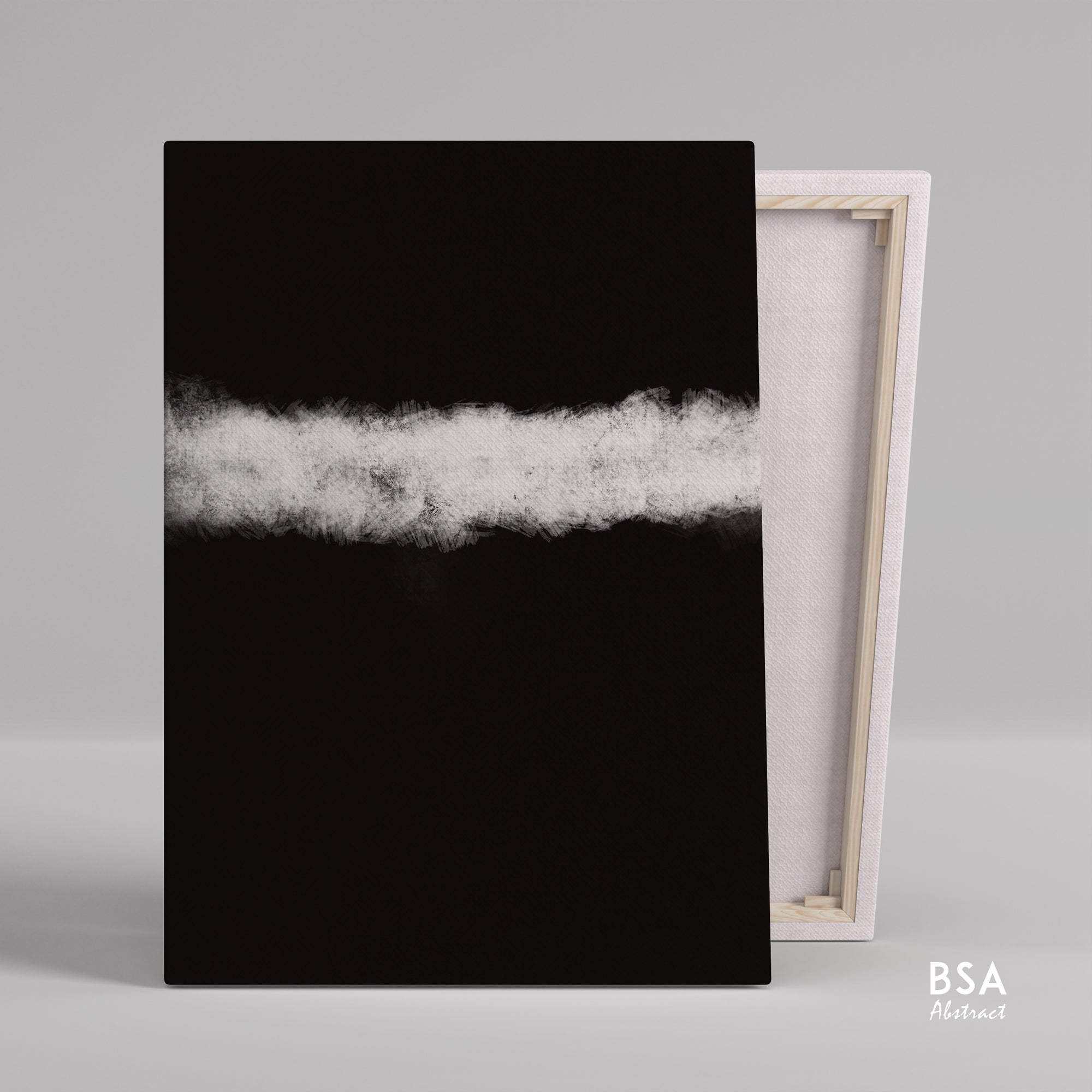 Black & White Minimalist Modern Wall Art, Abstract Canvas Art Painting - Fora #8. Black and white abstract art, Large Abstract Painting, Modern Abstract Painting, oil hand painting, office wall art, original abstract, textured art, Living room wall art, Modern interior wall art