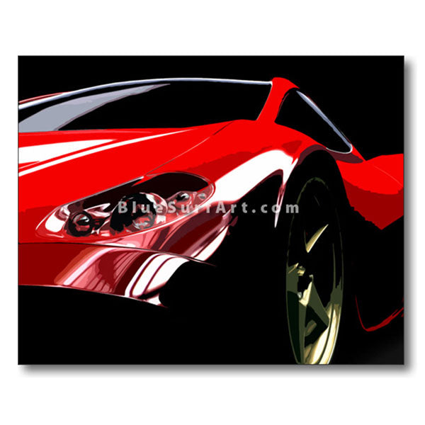 Ferrari Oil Painting on Canvas