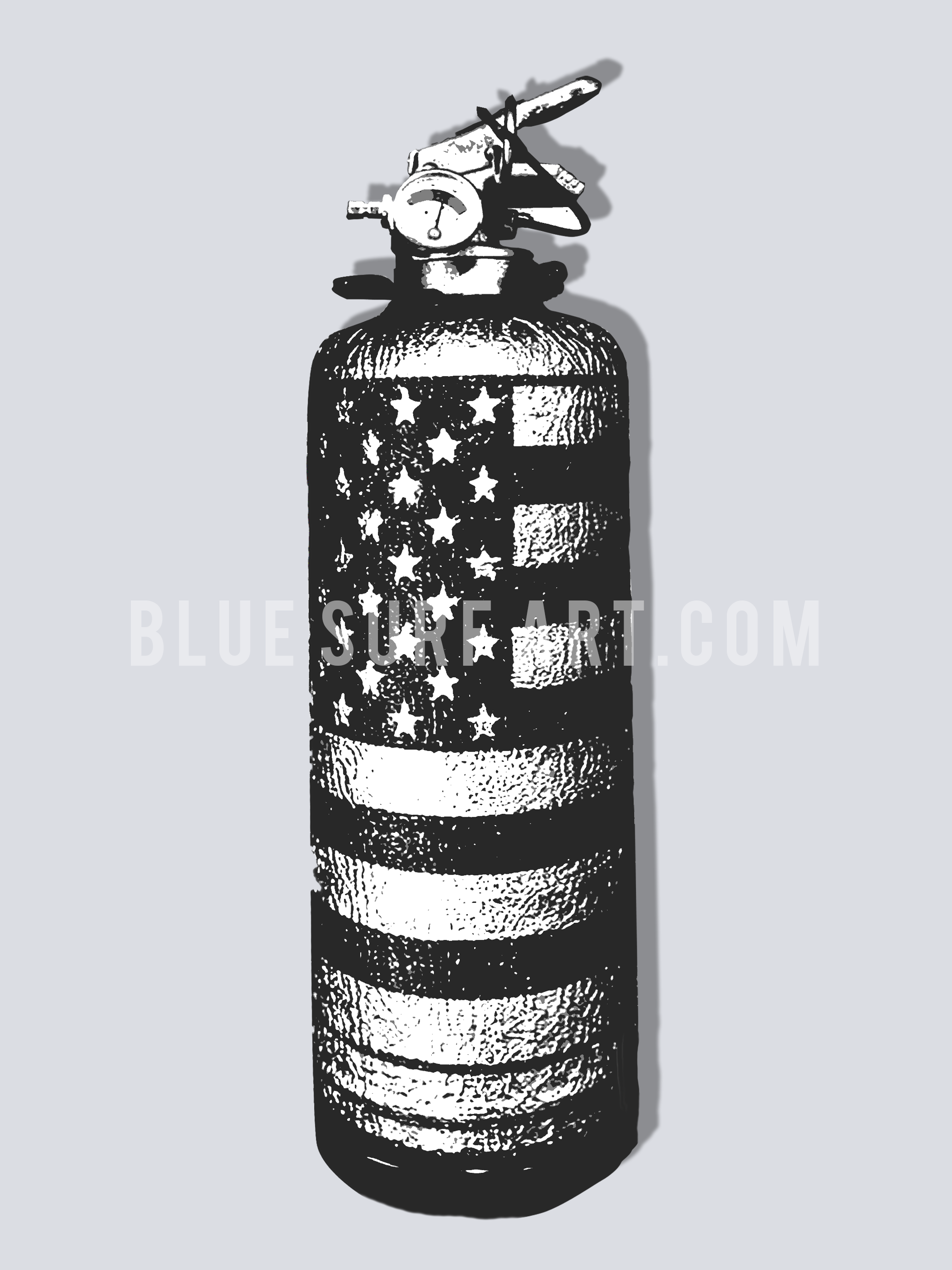 American beauty oil painting on canvas by Blue Surf Art