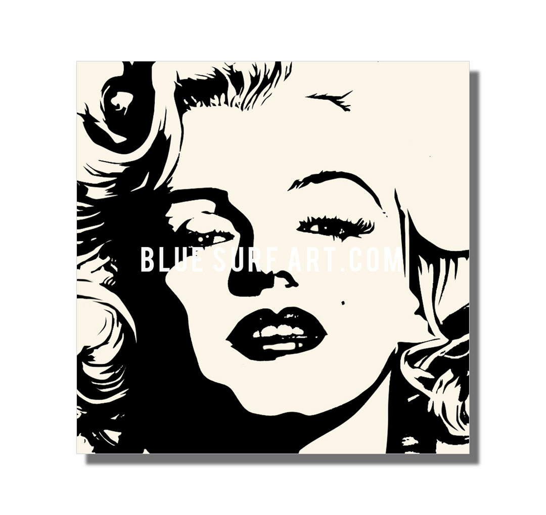 Marilyn Monroe oil painting on canvas by Blue Surf Art - 3 showcase
