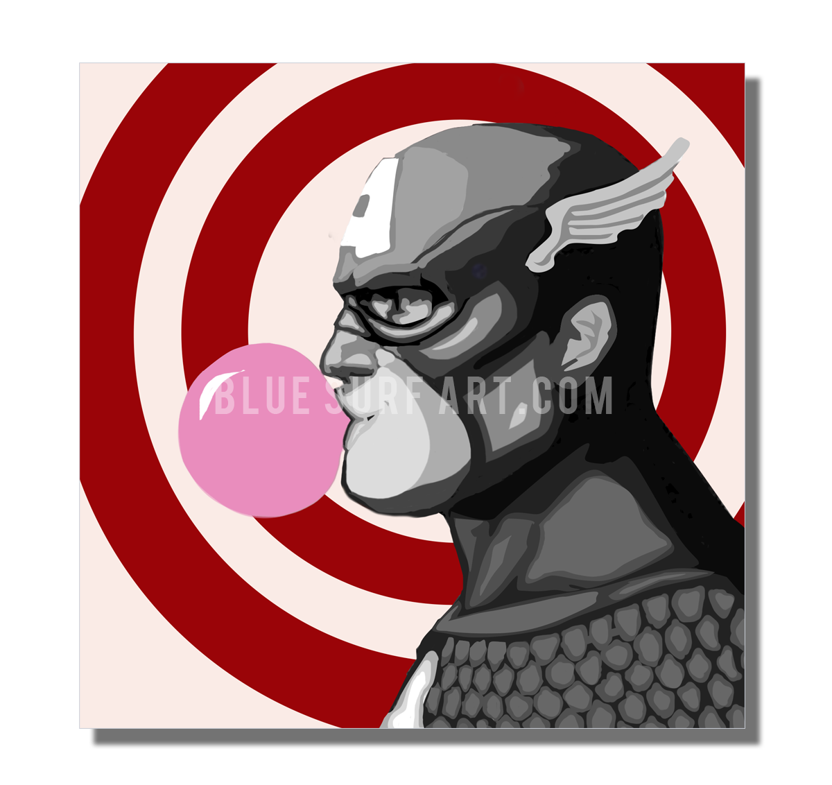 Chilling Oil Painting on Canvas by Blue Surf Art 2