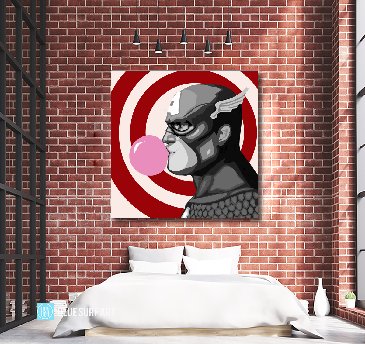 Chilling Oil Painting on Canvas by Blue Surf Art 3