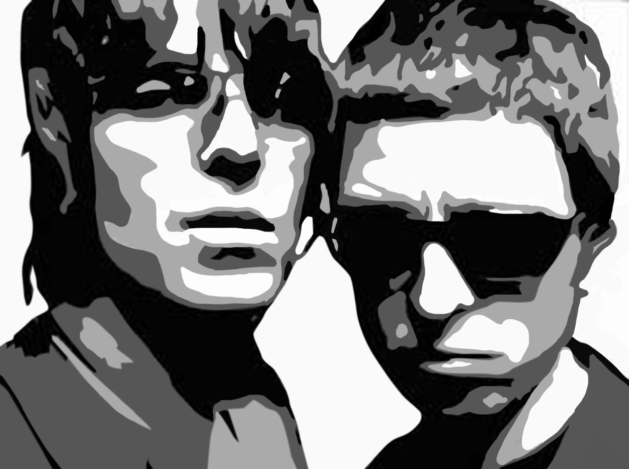 Noel and Liam Gallagher - Oasis