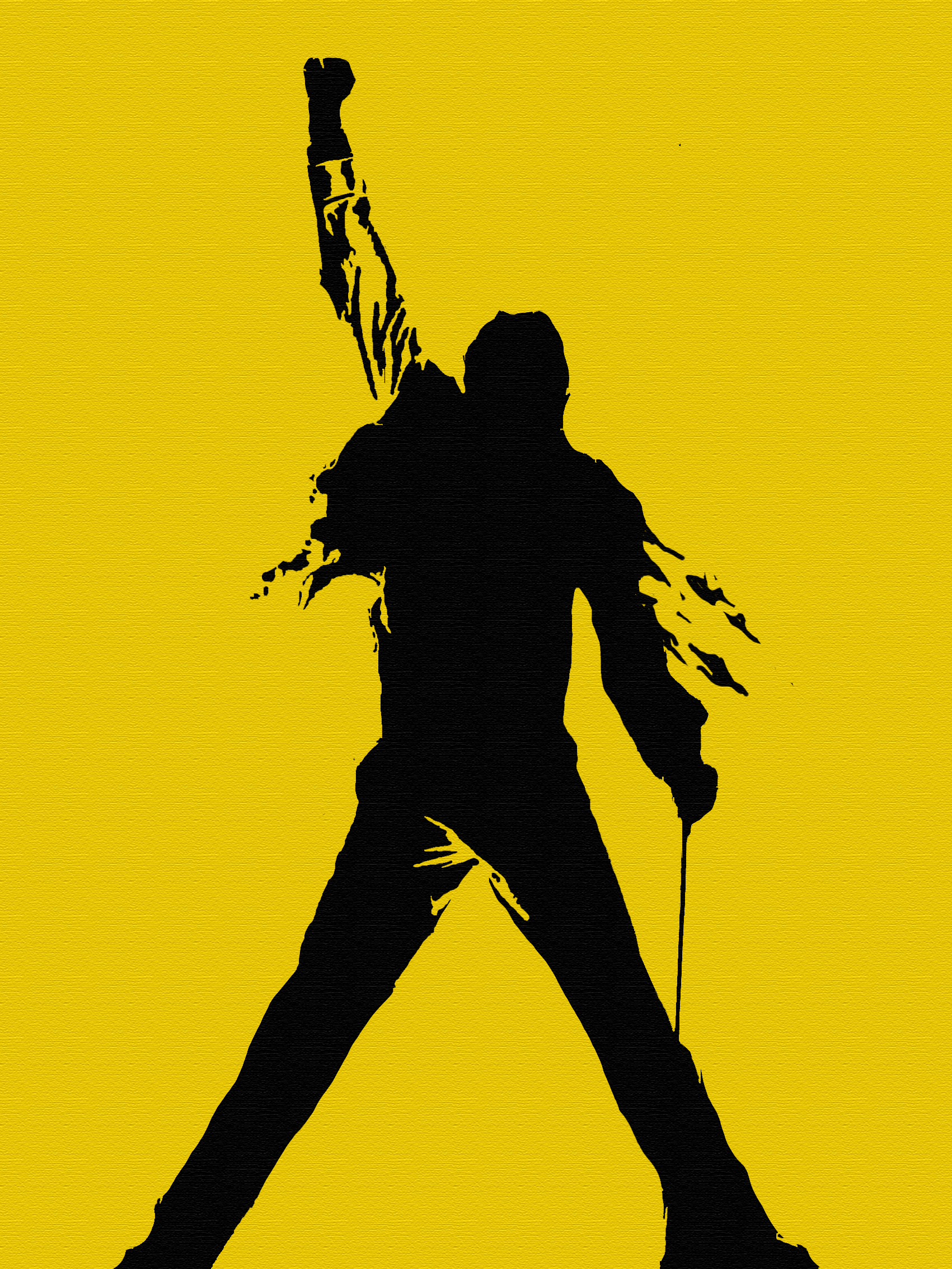 Queen Freddie Mercury Pop Art on Canvas NOT PRINT I Handmade