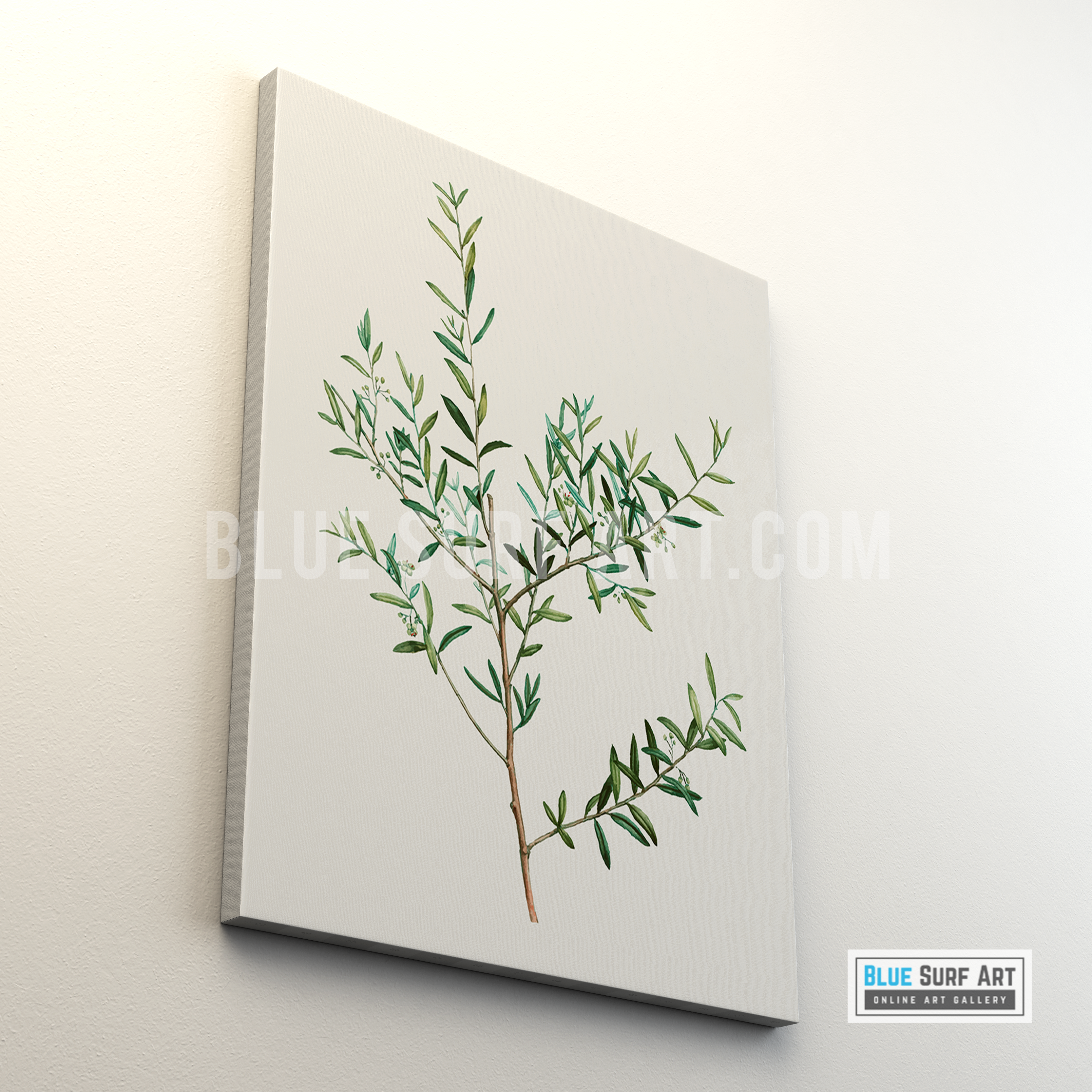 Tropical Wild Plants Canvas Art Print II