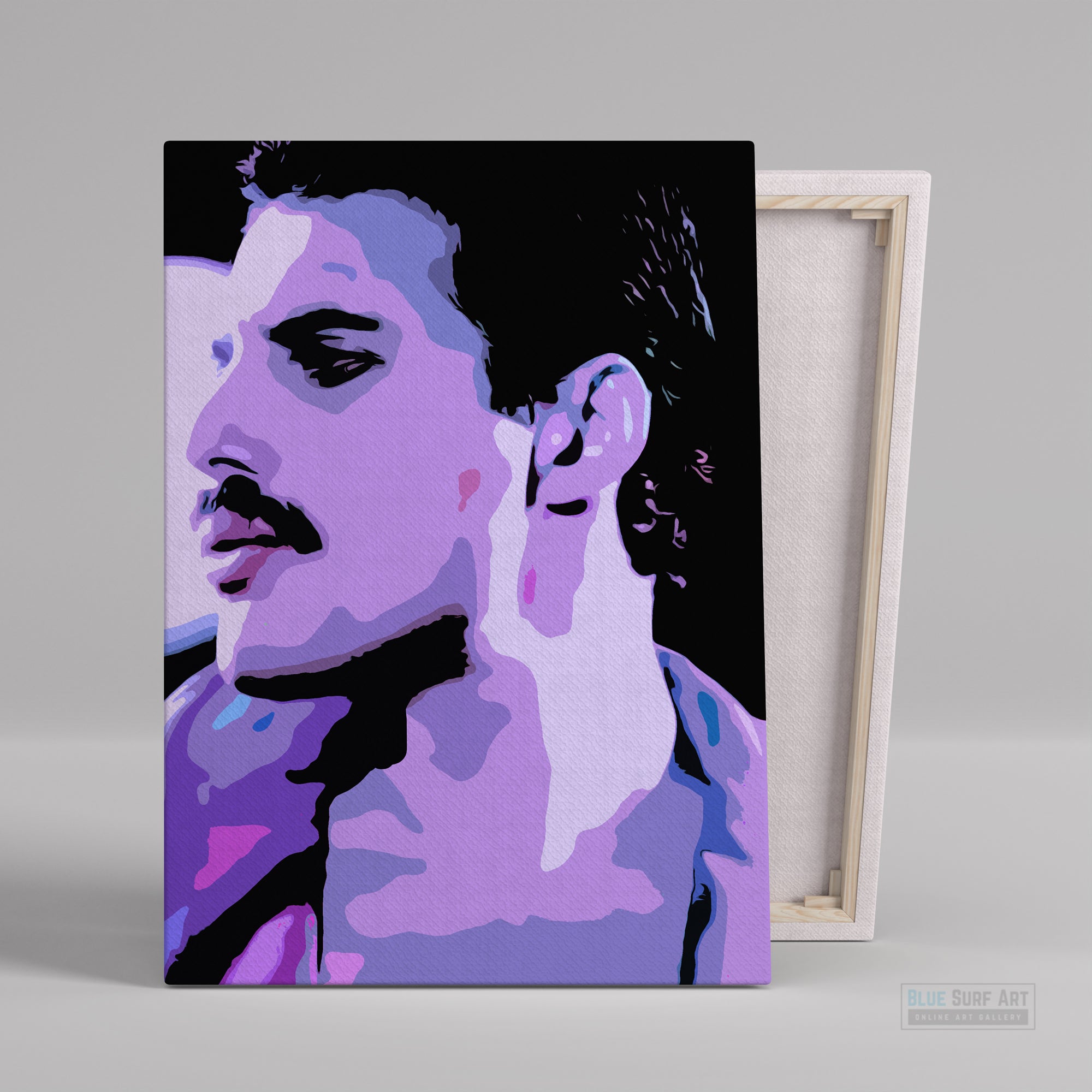 Don't Stop Me Now, Queen. Freddie Mercury Wall Art, Queen Freddie Mercury Prints, Queen wall art, Queen fan art, queen rock band painting, Queen Freddie canvas art, Freddie Mercury gift art, Freddie Mercury Fan Art