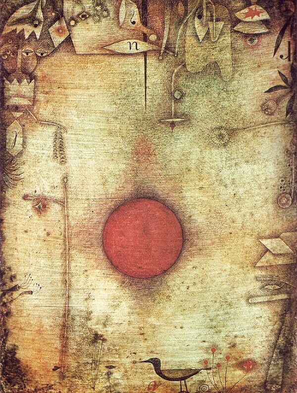 Ad Marginem, 1930 by Paul Klee. Paul Klee Artworks, Paul Klee oil painting, Paul Klee masterpiece, Paul Klee reproduction, Paul Klee wall art, abstract wall art decor