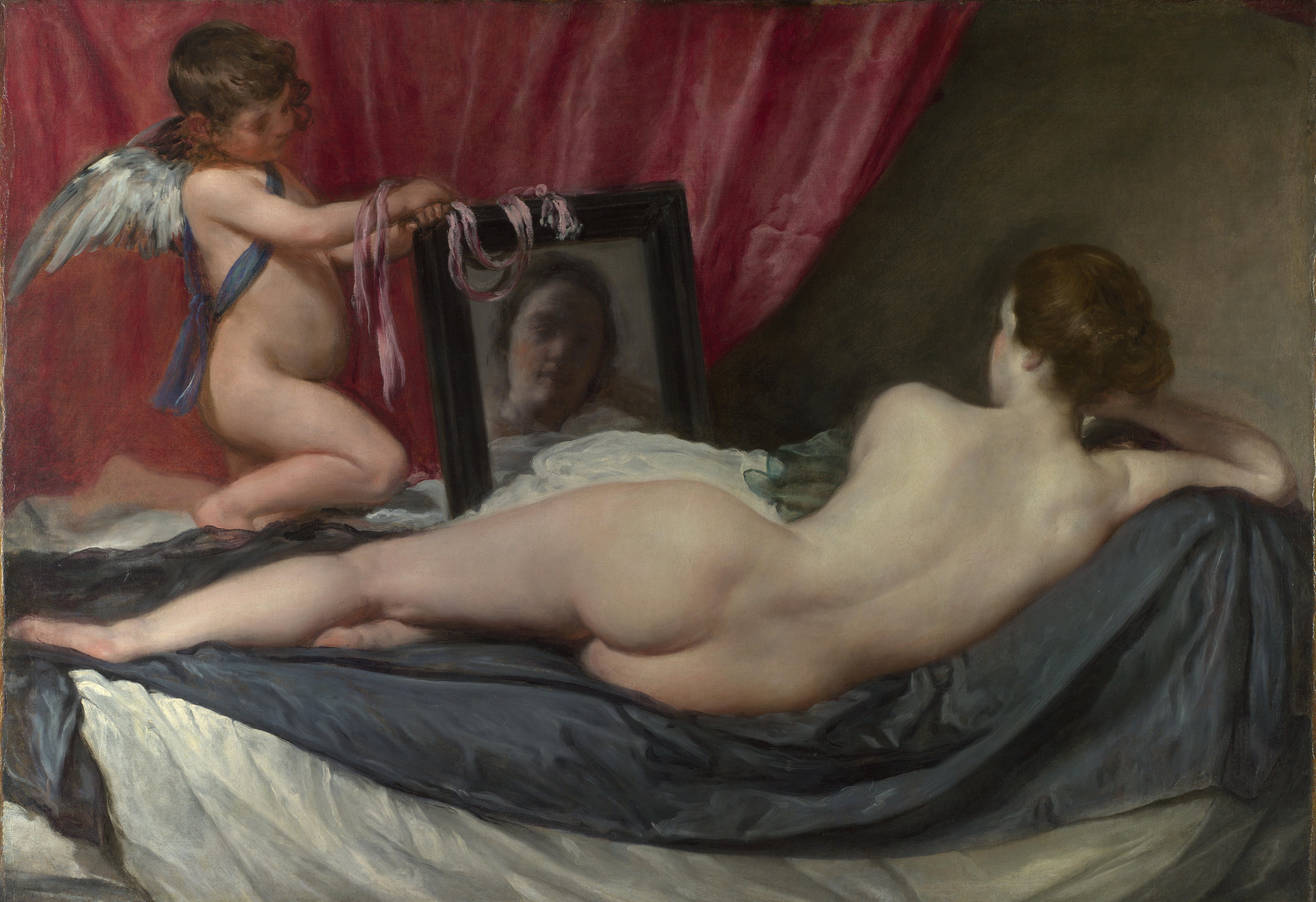 The Rokeby Venus 1647 by Diego Velazquez I Blue Surf Art