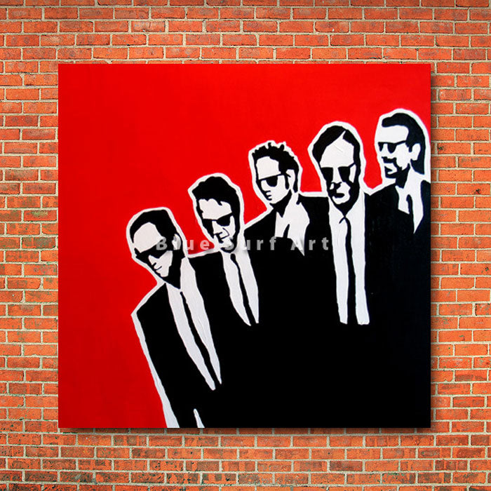 The Dogs - red bricks wall