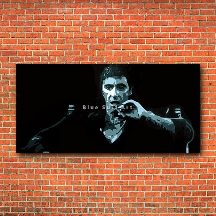 Tony III - red bricks wall