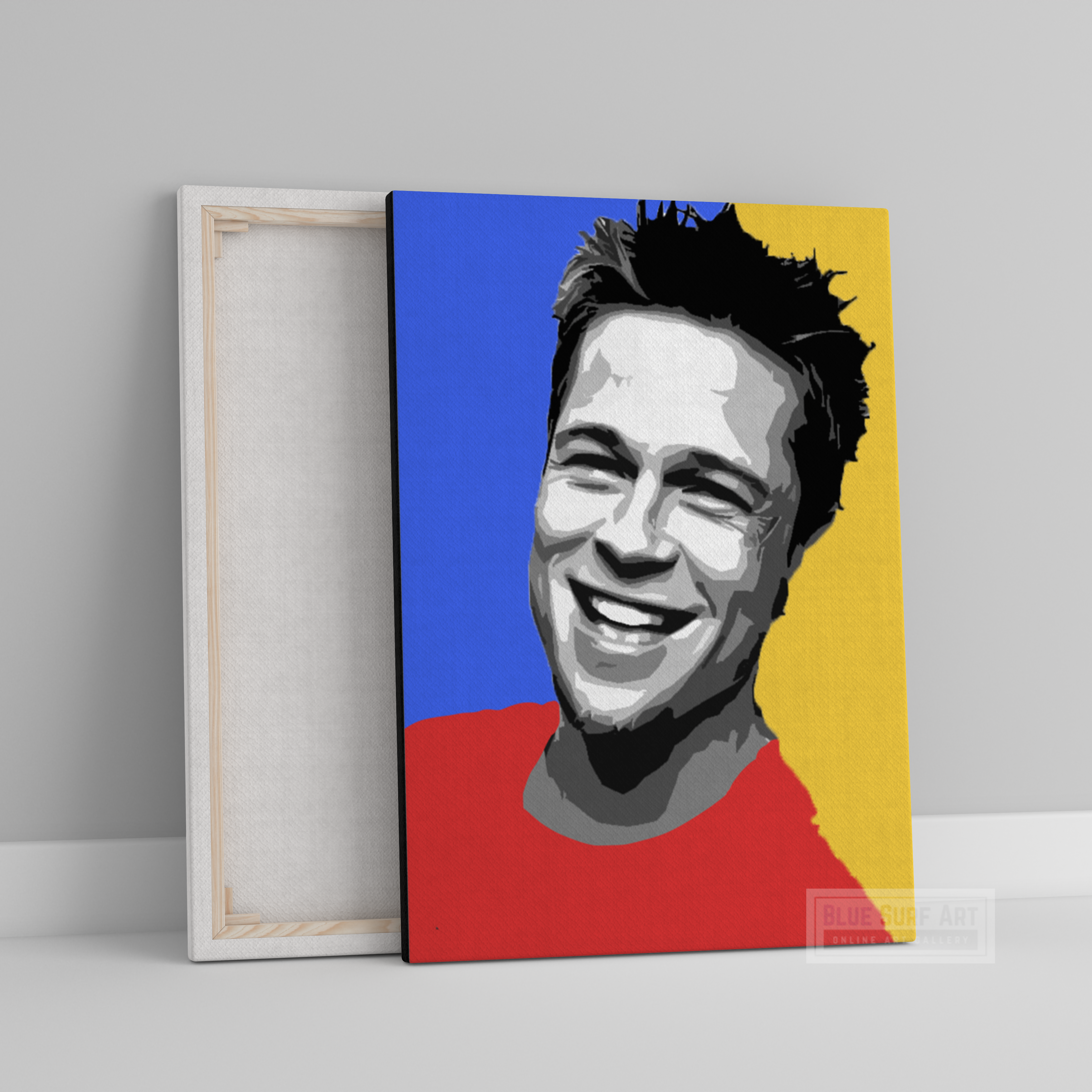 Fight Club Brad Pitt Wall Art