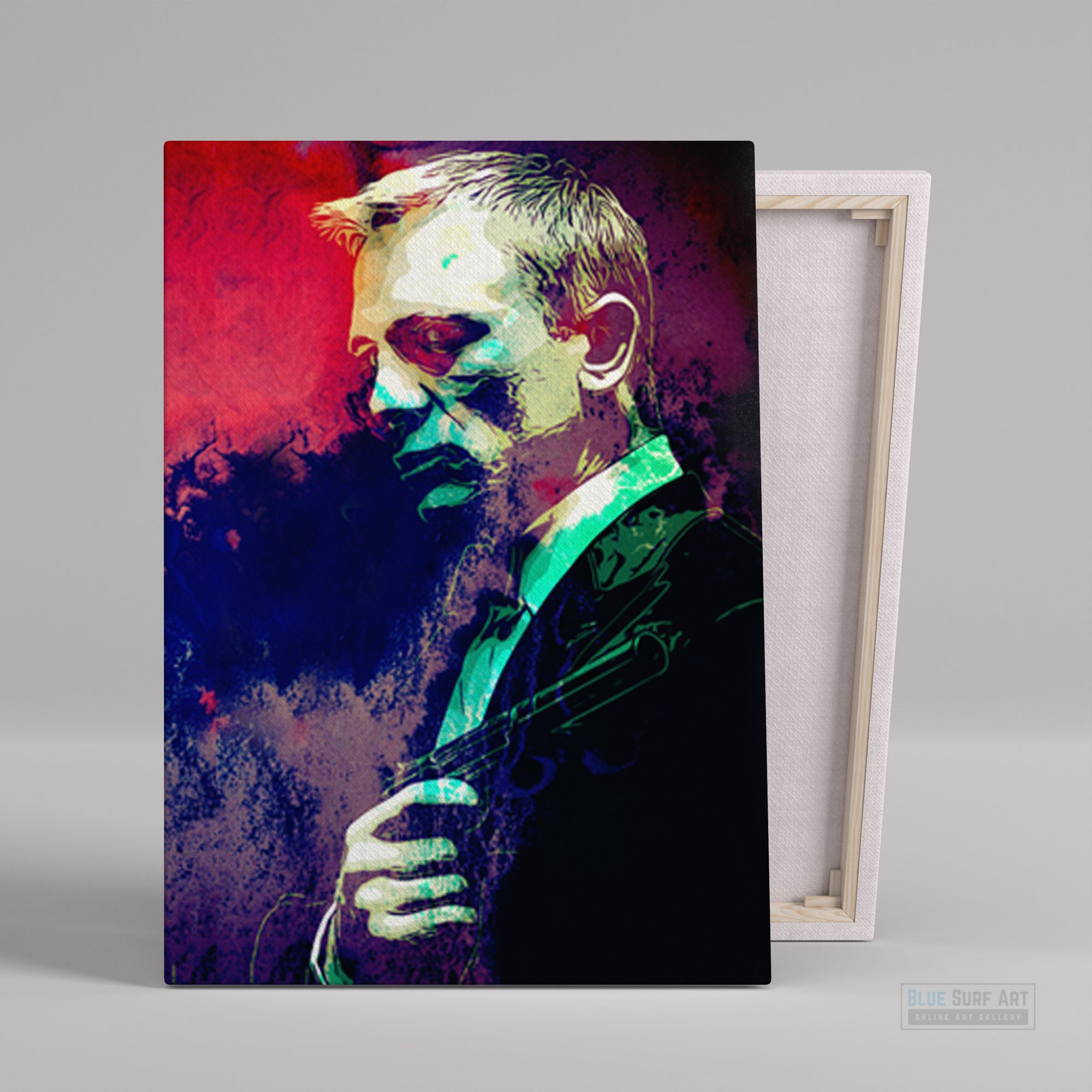 James Bond 007, No Time To Die Craig Daneil Art, James Bond Canvas Art Painting