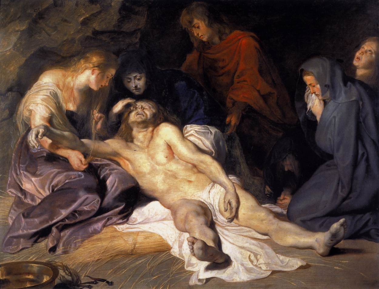 Lament of Christ by Peter Paul Rubens Reproduction Oil Painting on Canvas