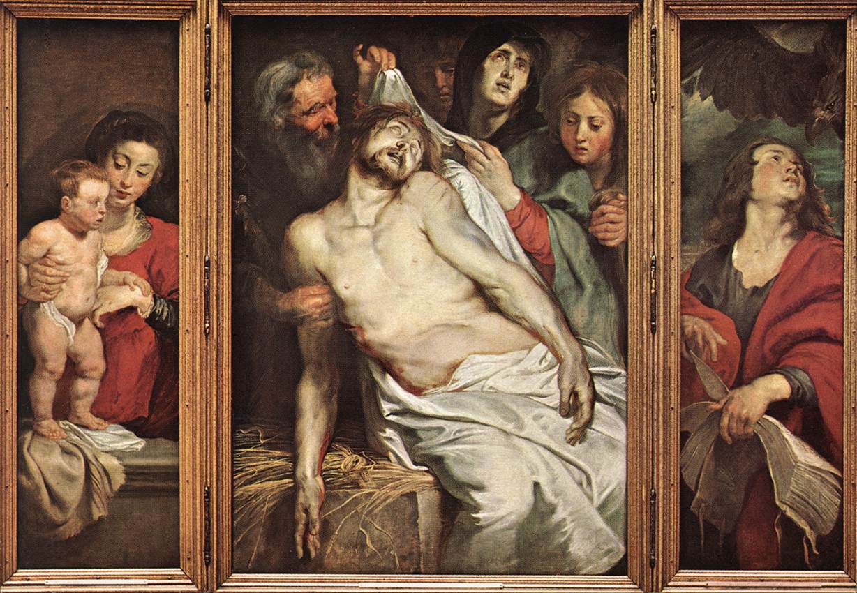 Lamentation of Christ by Peter Paul Rubens Reproduction Oil Painting on Canvas