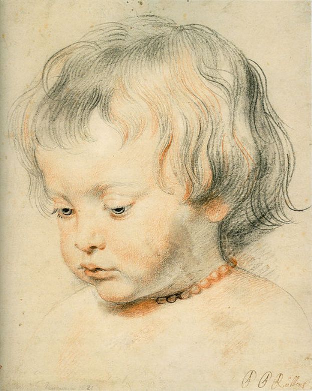 Nicolas Rubens by Peter Paul Rubens Reproduction Oil Painting on Canvas
