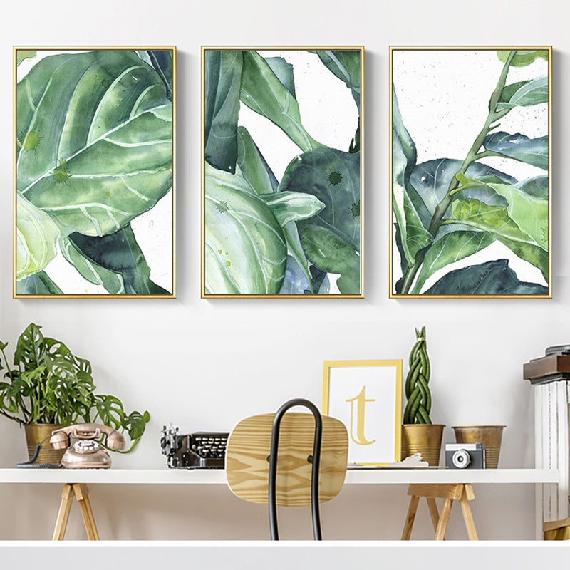 Scandinavian Style Tropical Plants Print