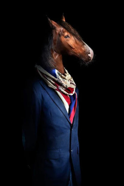 Class..... animal art, print on canvas, wall art