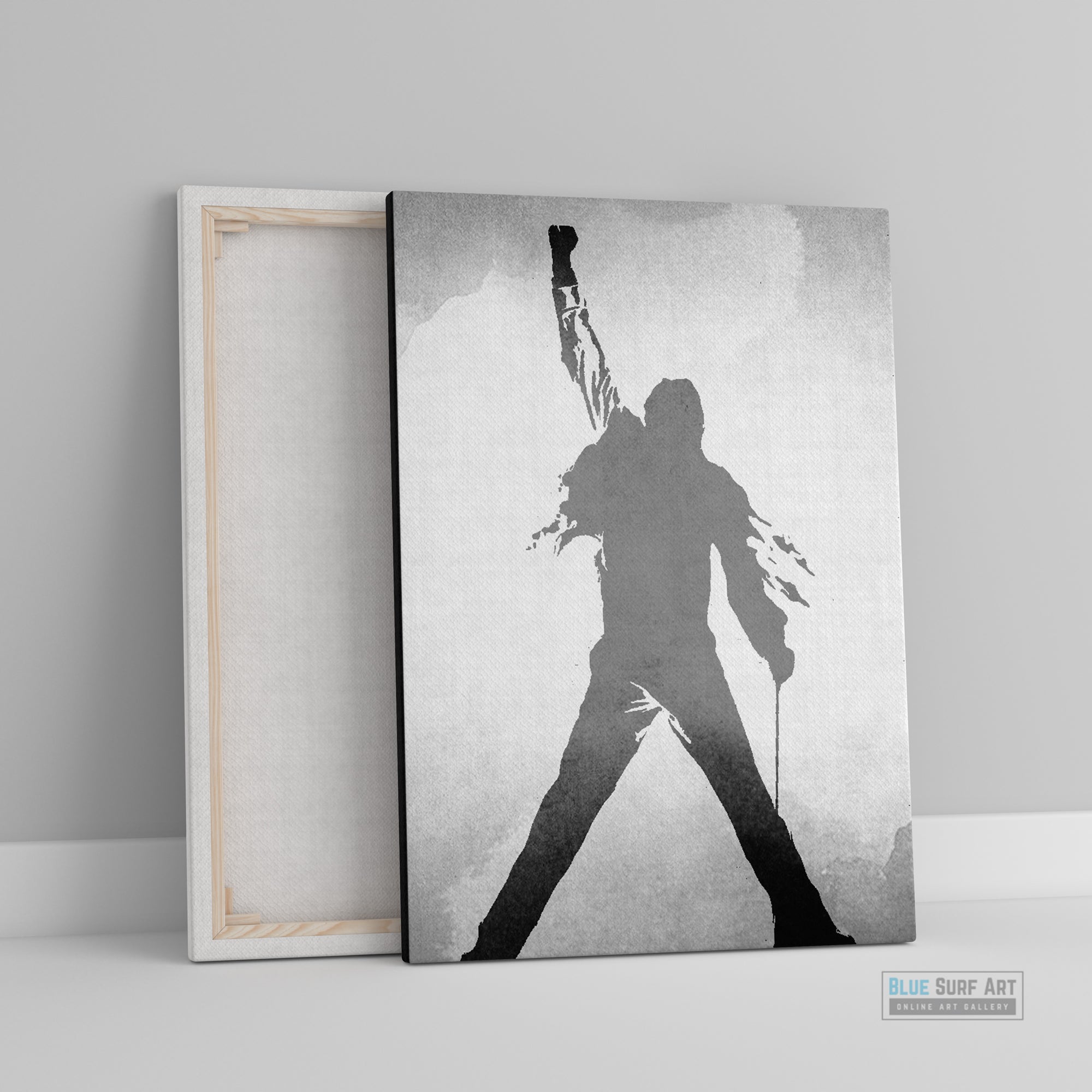 Freddie Mercury Wall Art, Queen Freddie Mercury Prints, Queen wall art, Queen fan art, queen rock band painting, Queen Freddie canvas art, Freddie Mercury gift art, Freddie Mercury Fan Art