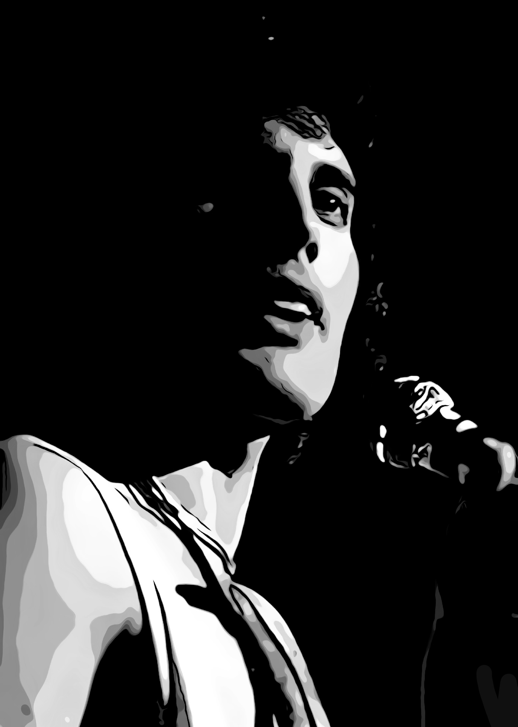 Hammer to Fall, Queen, Freddie Mercury, Queen Freddie Canvas Art Painting. Freddie Mercury Wall Art, Queen Freddie Mercury Prints, Queen wall art, Queen fan art, queen rock band painting, Queen Freddie canvas art, Freddie Mercury gift art, Freddie Mercury Fan Art