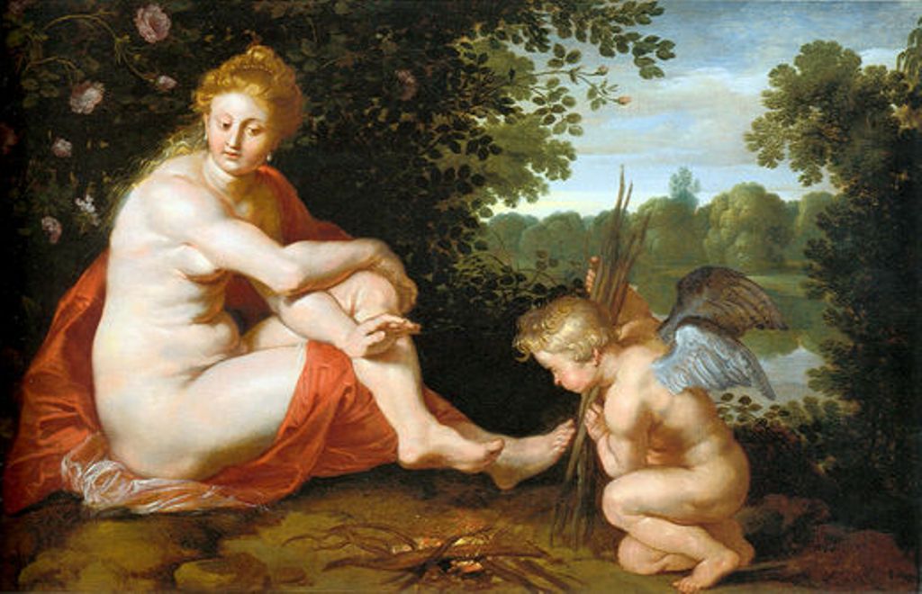 Sine Cerere et Baccho friget Venus by Peter Paul Rubens Reproduction Oil Painting on Canvas