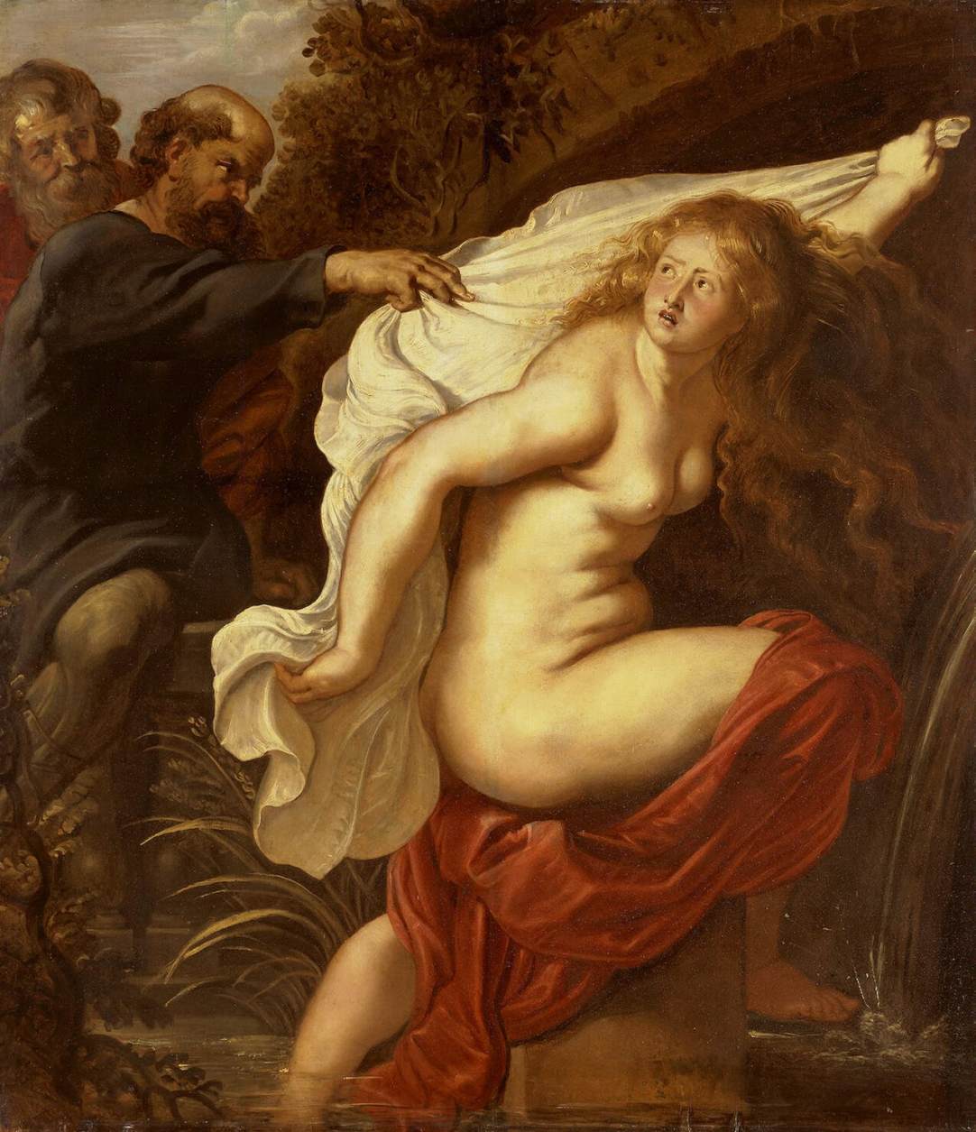 Susanna and the Elders by Peter Paul Rubens Reproduction Oil Painting on Canvas