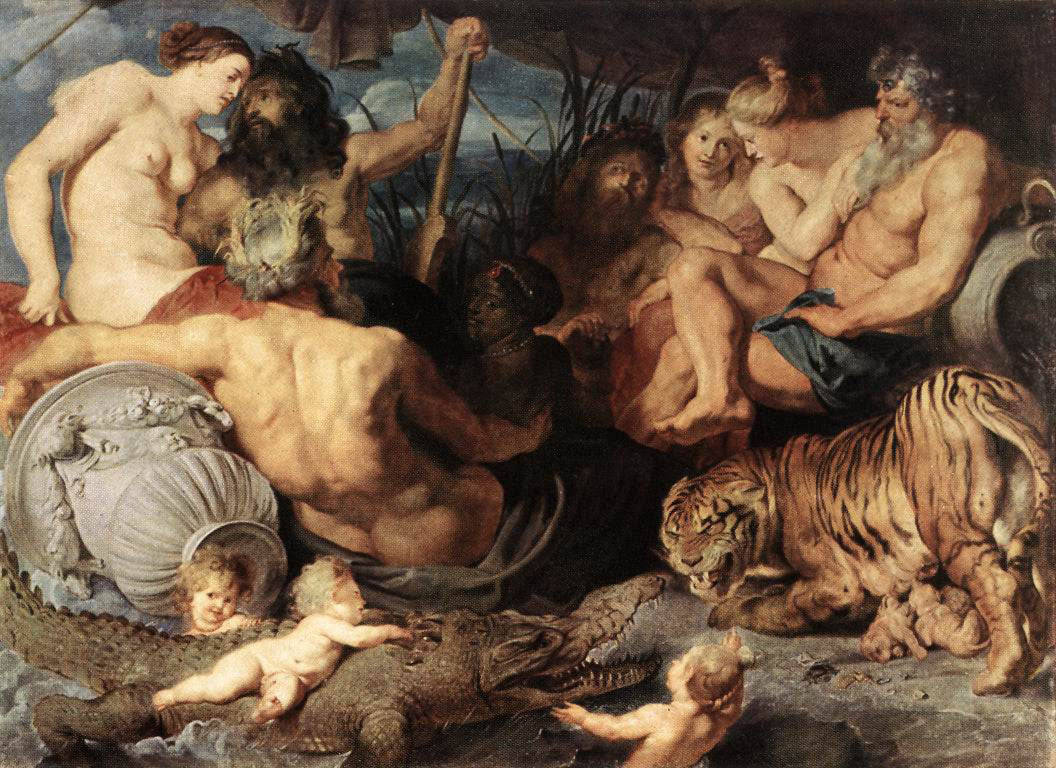 The Four Continents by Peter Paul Rubens Reproduction Oil Painting on Canvas