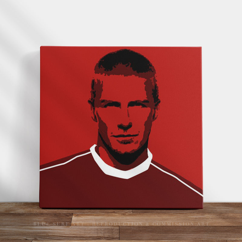 David Beckham Wall Art Original Oil on Canvas 100% Hand Painted Art