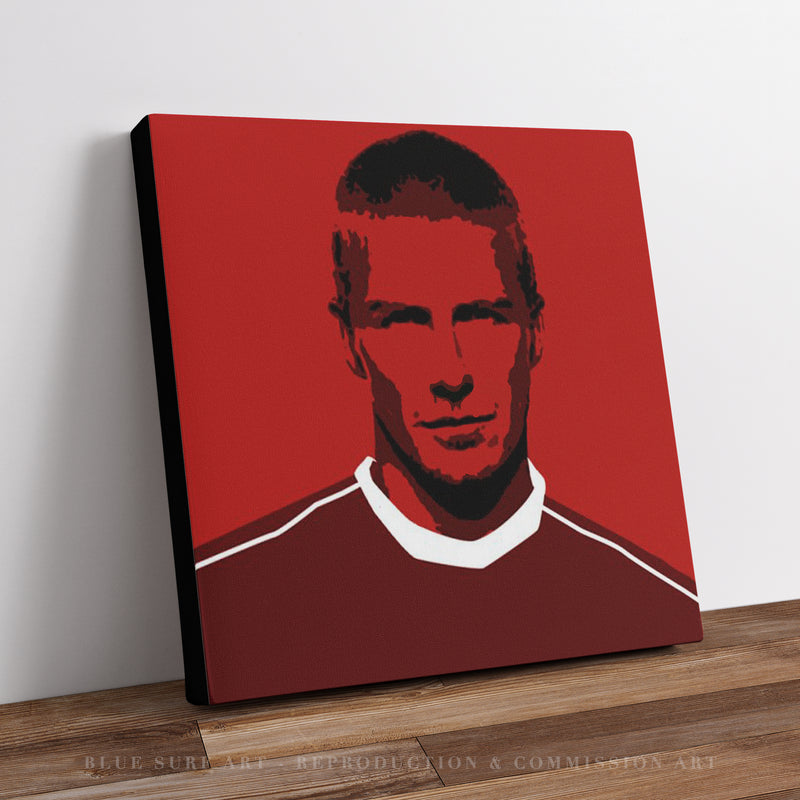 David Beckham Wall Art Original Oil on Canvas 100% Hand Painted Art