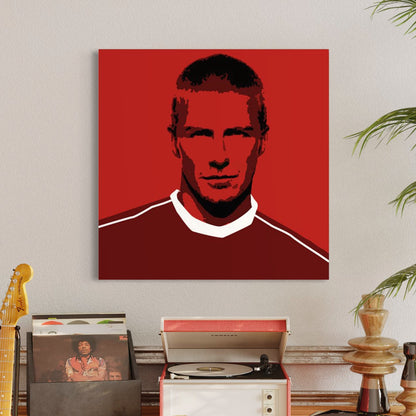 David Beckham Wall Art Original Oil on Canvas 100% Hand Painted Art