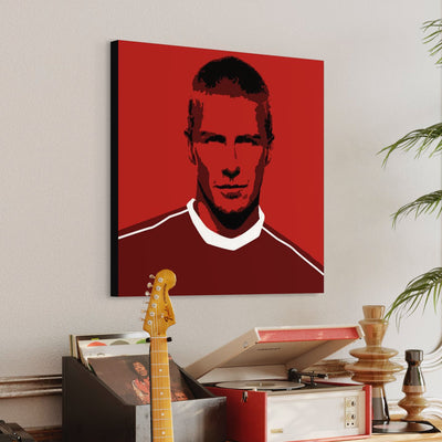 David Beckham Wall Art Original Oil on Canvas 100% Hand Painted Art