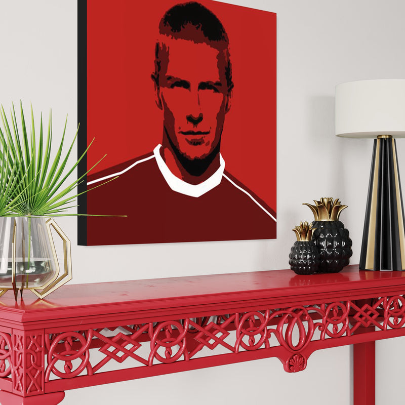 David Beckham Wall Art Original Oil on Canvas 100% Hand Painted Art