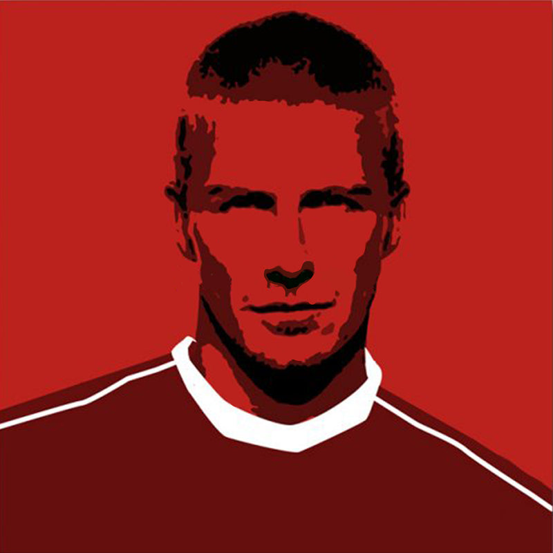 David Beckham Wall Art Original Oil on Canvas 100% Hand Painted Art
