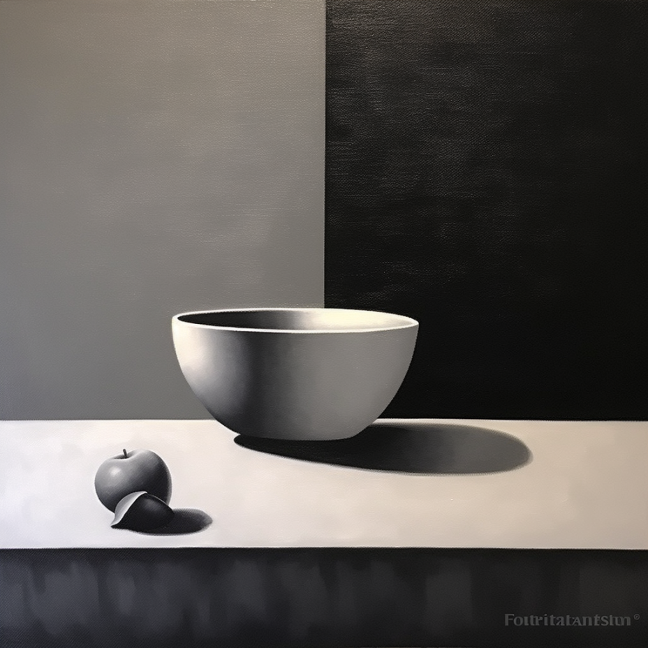 Abstract Art Painting Monochromatic Shadows Optical Illusion Canvas Art Freeform Minimalism Gray Black Art Gift Reflections Home Decor Art. Blue Surf Art