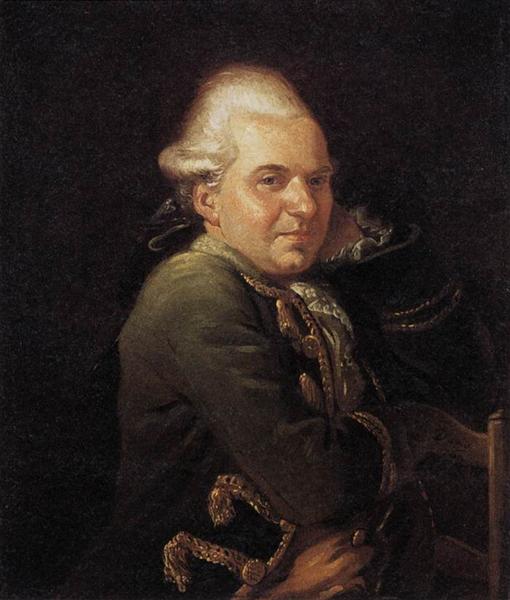 Portrait of François Buron by Jacques-Louis David – Reproduction Art