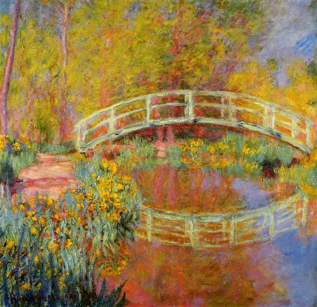 The Bridge in Monet’s Garden by Claude Monet | Reproduction