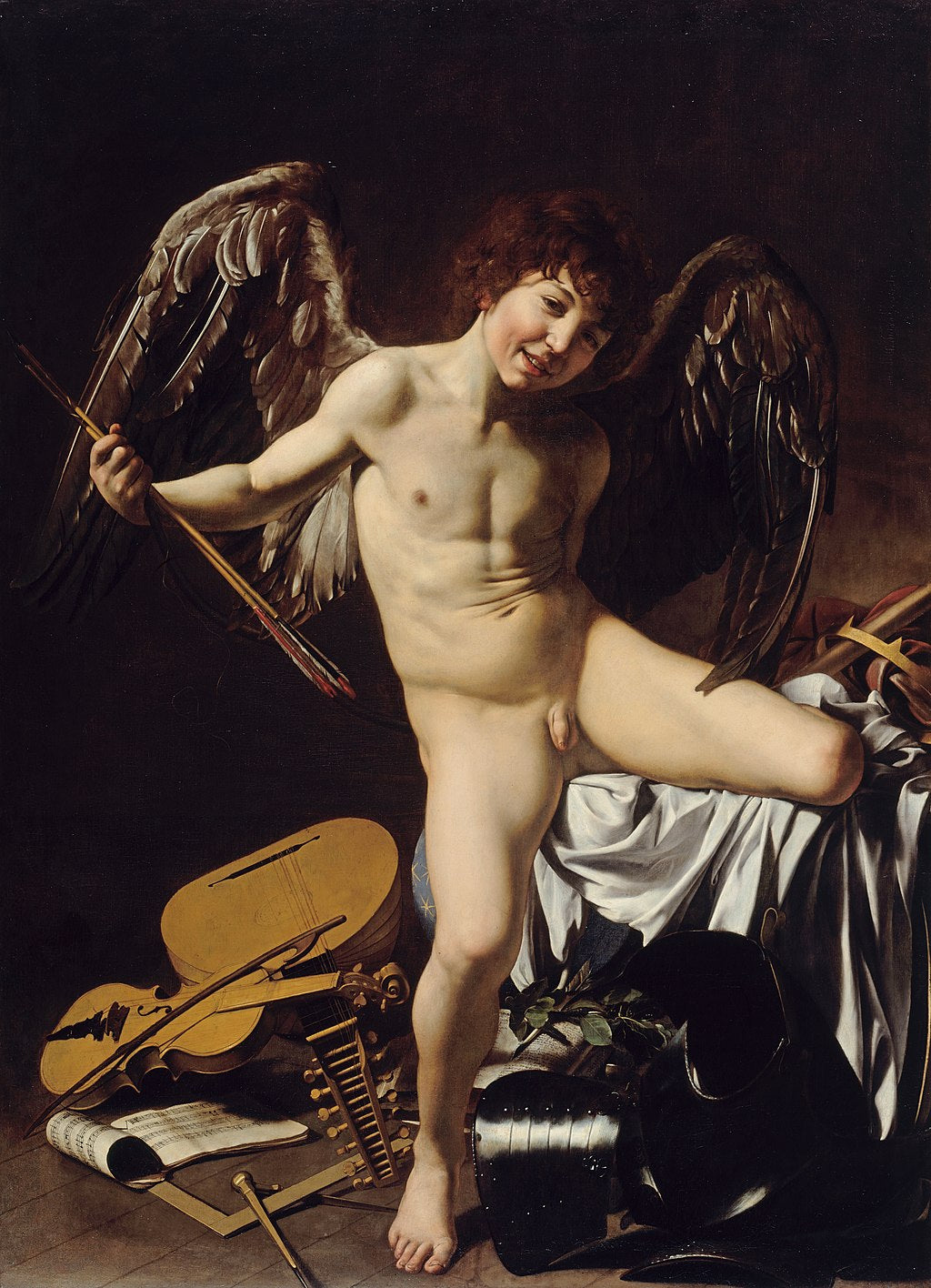 Amor Victorious by Caravaggio