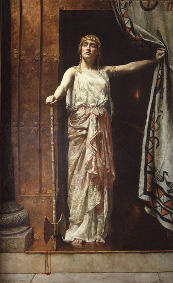 Clytemnestra by John Collier