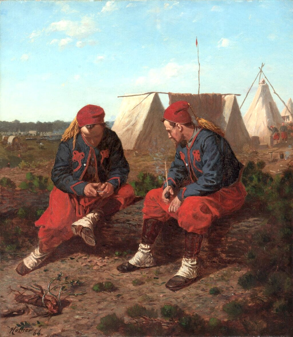 The Brierwood Pipe Painting by Winslow Homer Lifestyle Painting