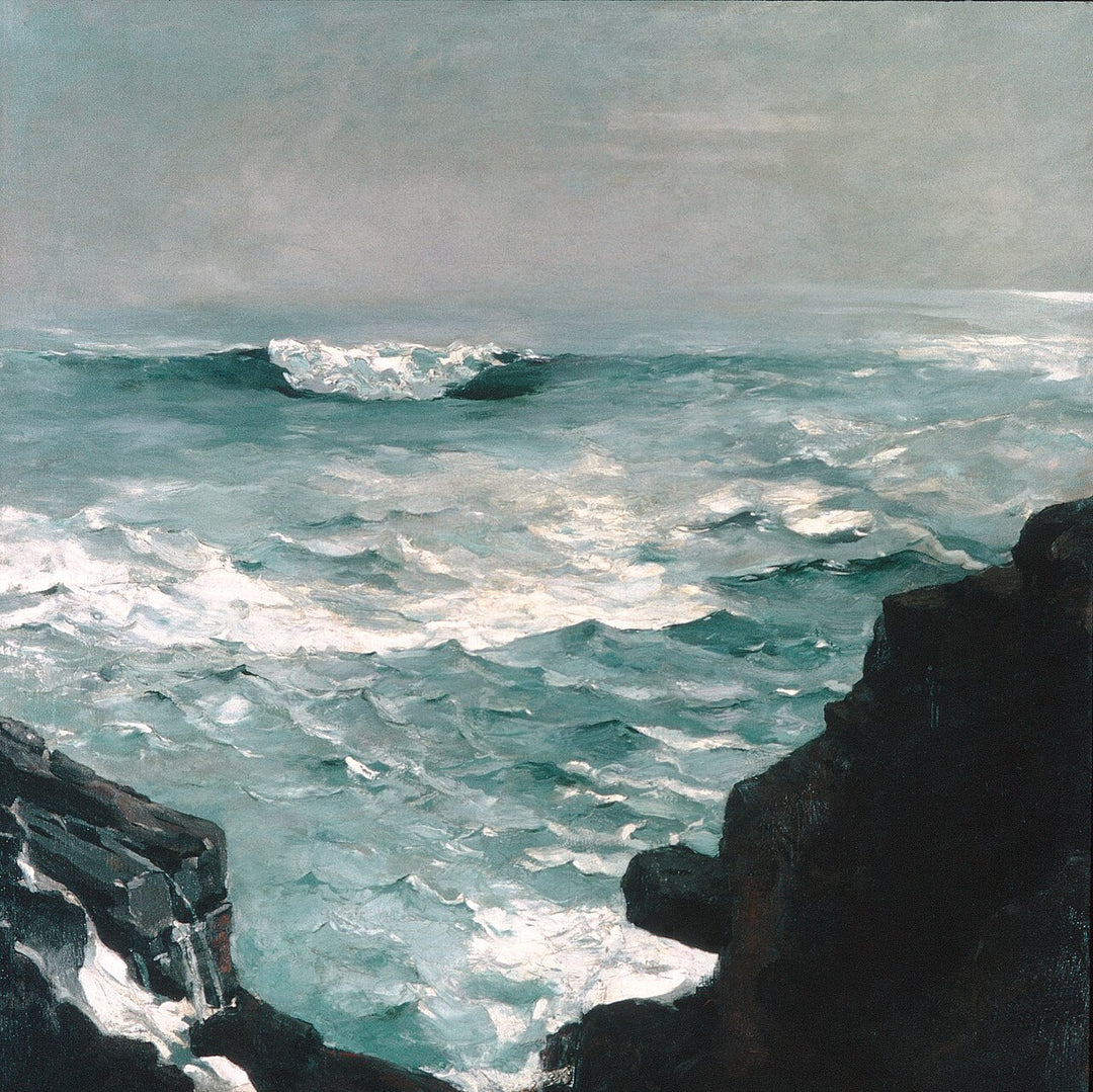 Cannon Rock Painting by Winslow Homer Seascape Painting