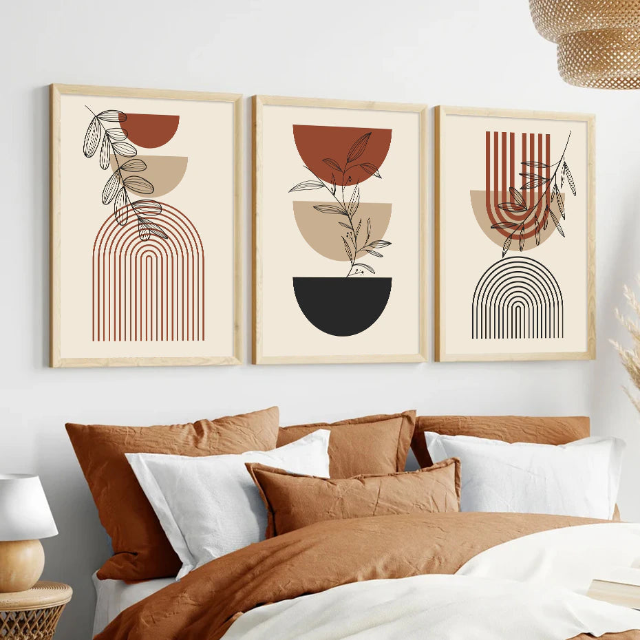 A Minimalist Abstract Masterpiece Print Set Wall Art Print Decor