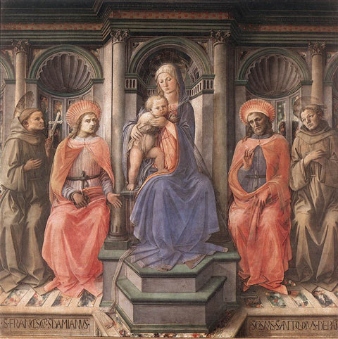 Novitiate Altarpiece – Filippo Lippi | Museum-Quality Reproduction