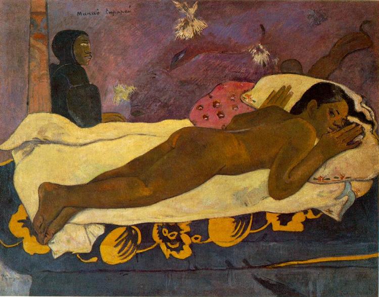 The Spirit of the Dead Watches Paul Gauguin Reproduction 