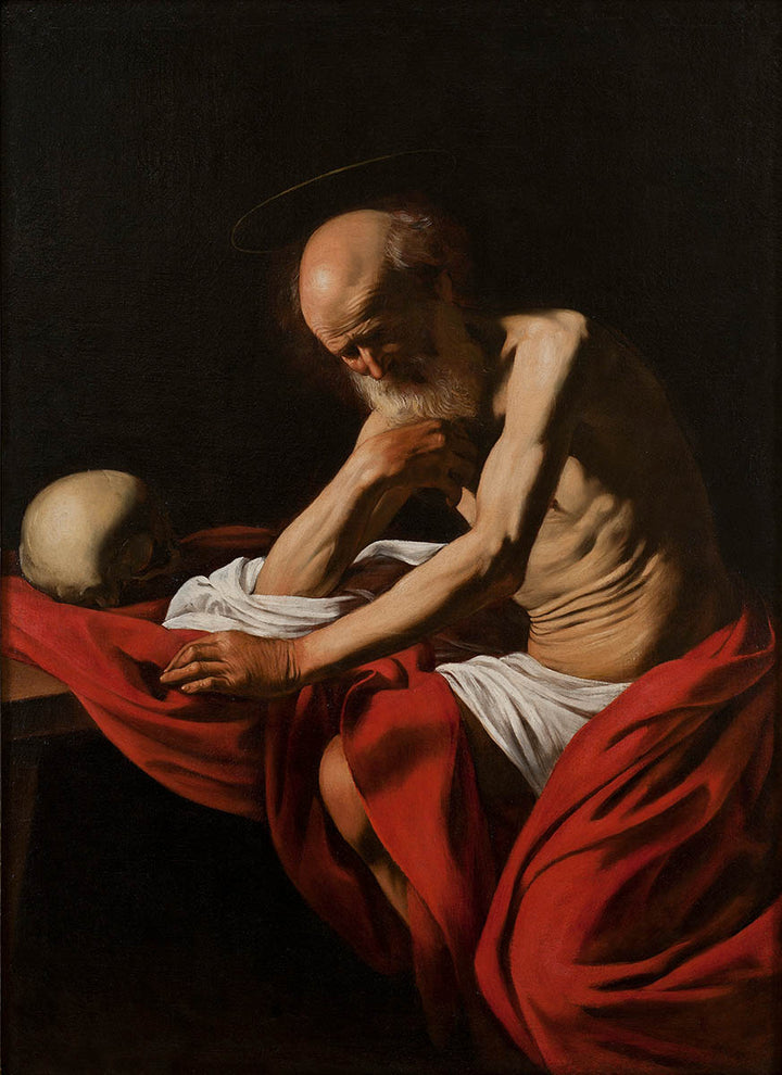 Saint Jerome (Montserrat) Painting by Caravaggio