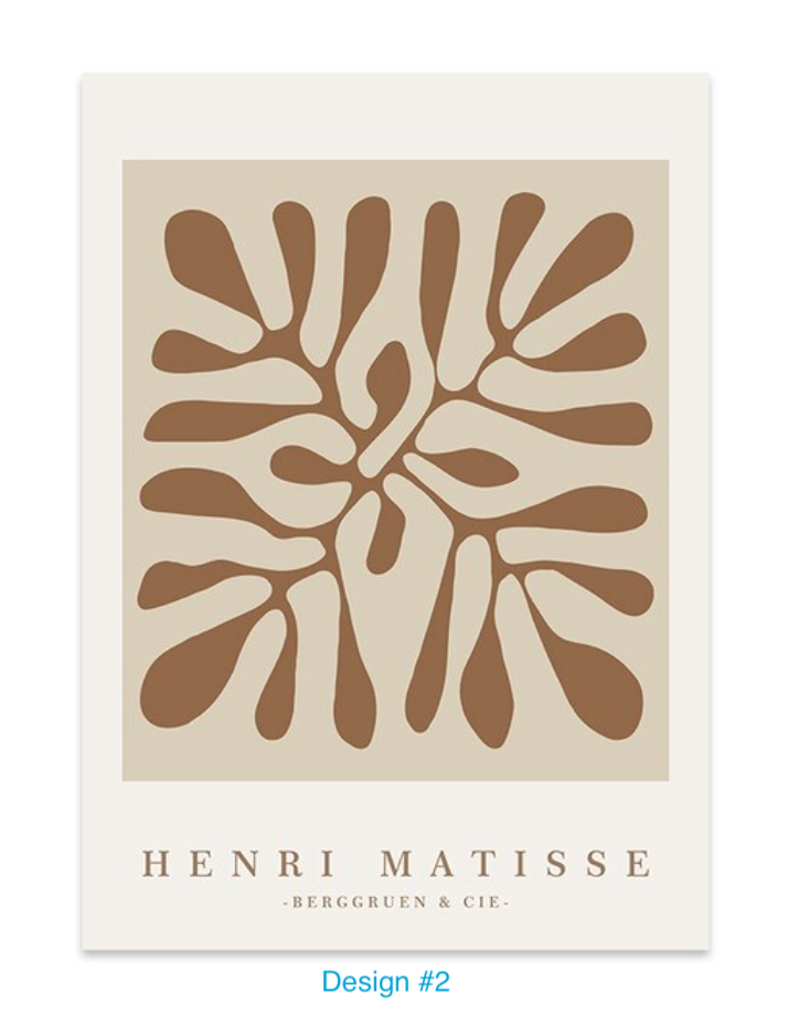 A Minimalist Abstract Masterpiece Print Set Wall Art Print Decor