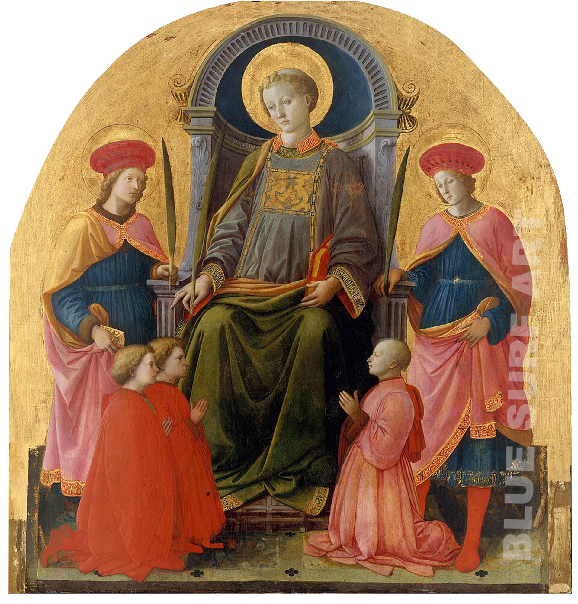 Alessandri Altarpiece by Filippo Lippi I Museum Quality Reproduction