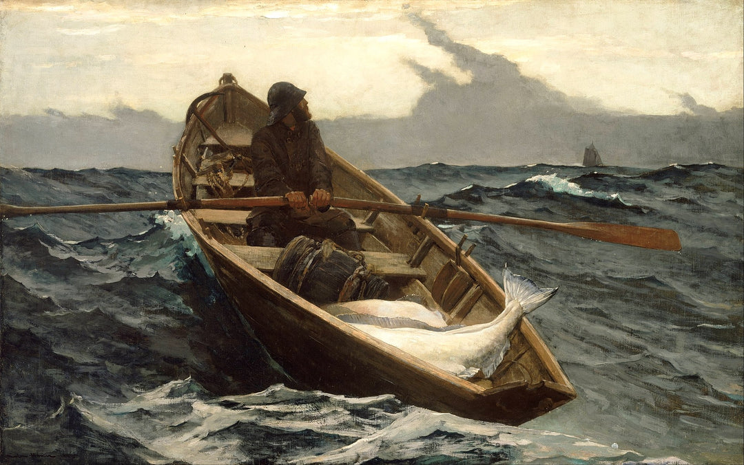 The Fog Warning Painting by Winslow Homer