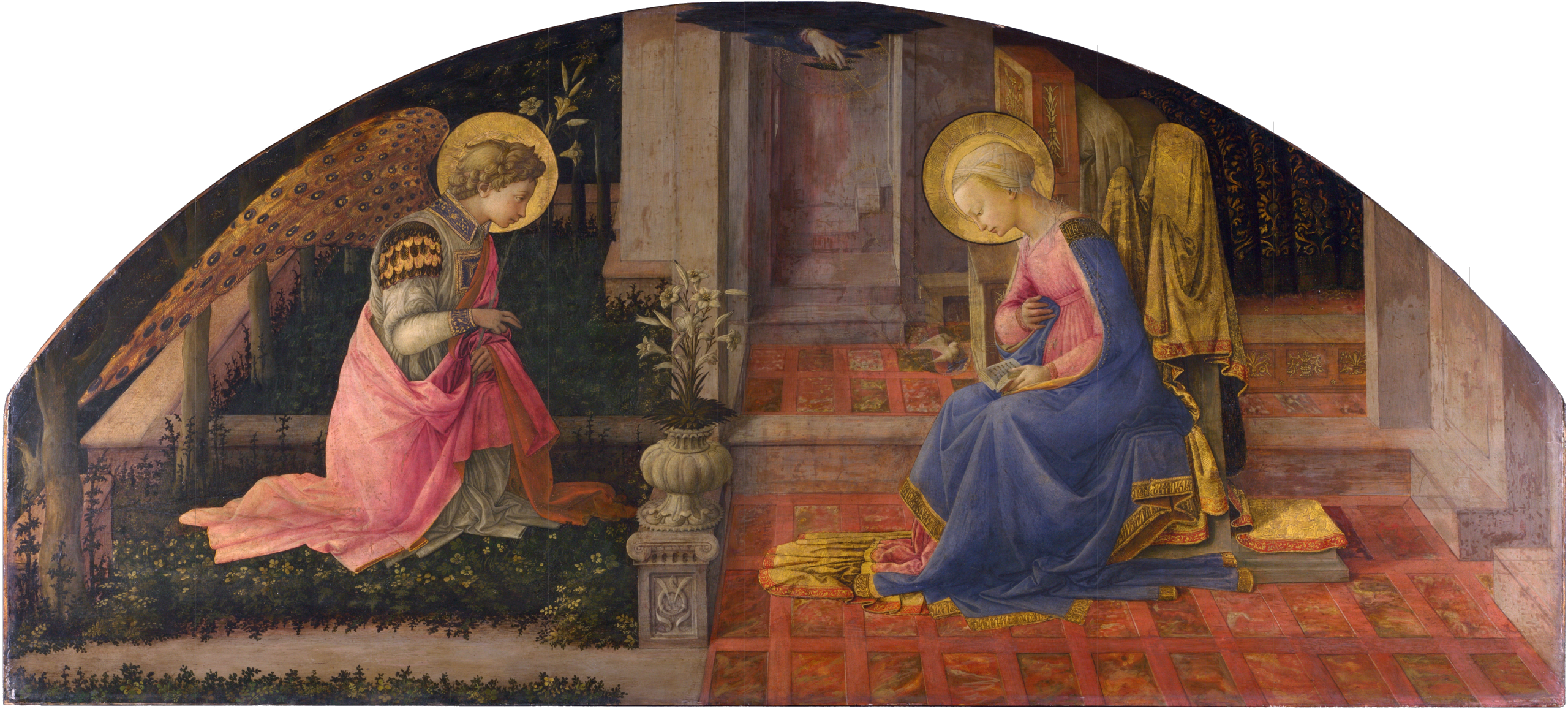 Annunciation (London) by Filippo Lippi I Museum Quality Reproduction