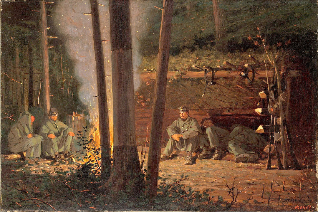 In Front of Yorktown Painting by Winslow Homer